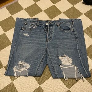 Aeropostale Light Blue Baggy Jeans